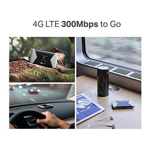 M7450 4g Mifi Portatile Viaggi Wi-fi Sd Slot Per Scheda Sbloccato Lte-advanced Cat6 Mobile Wi-fi Hotspot Caravan Wi-fi (condividi Dual Band Wi-fi Con Fino A 32 Dispositivi Facile Tpmifi App Management)  - Foto 4