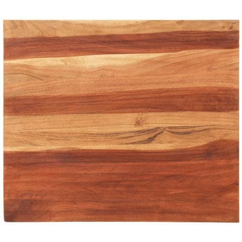 Piano Tavolo in Legno Massello di Acacia 25-27 mm 60x70 cm - Foto 1