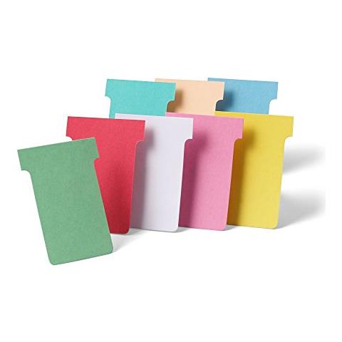 Schede a T Indice 4 verde (100)  - Foto 1