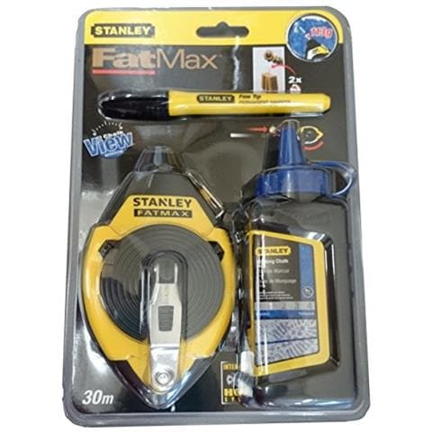 FatMax Schlagschnur-Set mit blauer Kreide und Markierungsstift 0-47-681aa - Foto 2