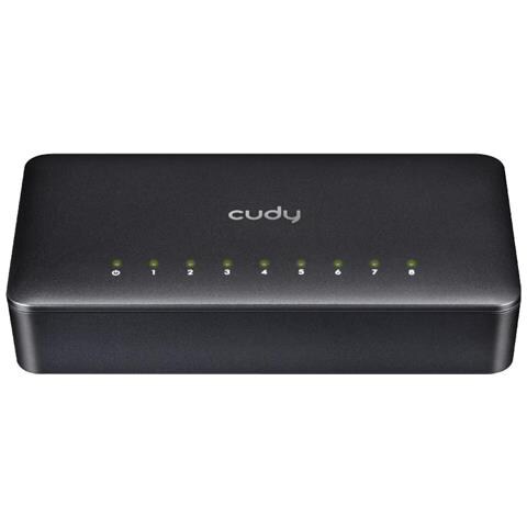 Switch 8p 10/100mbps 5p Fasteth Plastic Case Max 0.9w Unmanaged - Foto 1