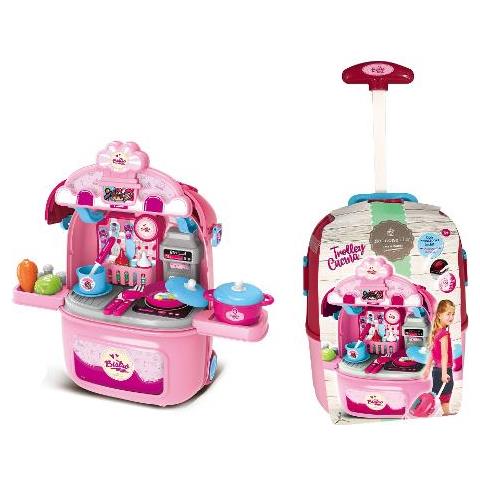 Cucina Giocattolo 33818 Maisonelle Trolley 2 In 1 - Foto 1