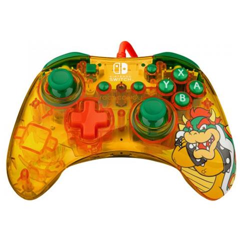 Pdp Rock Candy: Lemon Bomb Bowser Verde, Traslucido, Giallo Usb Gamepad Analogico /digitale Nintendo Switch, Nintendo Switch Lite, Nintendo Switch Oled - Foto 1