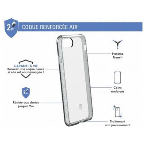 Cover Rinforzata Per Iphone Se 2022/se / 8/7/6s / 6 Air, Trasparente - Foto 2