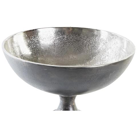 Centrotavola Dkd Home Decor 25 X 25 X 19 Cm Argentato Dorato Moderno (2 Unità) - Foto 2