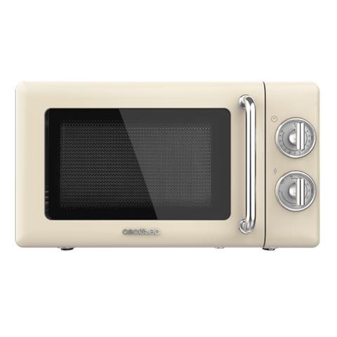 01709 forno a microonde Beige, Acciaio inox Microonde con grill Superficie piana 20 L 700 W - Foto 1