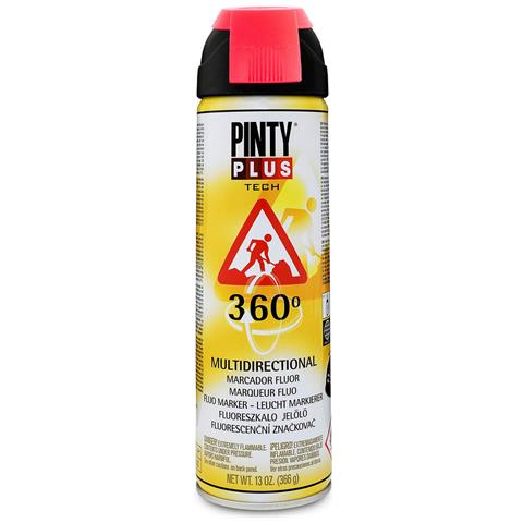Vernice Spray Pintyplus Tech T107 366 Ml 360º Rosso - Foto 1