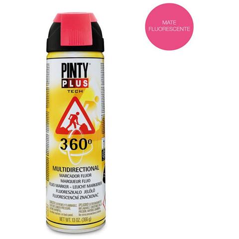 Vernice Spray Pintyplus Tech T107 366 Ml 360º Rosso - Foto 2