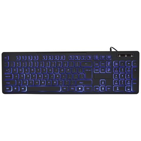 Tastiera Cablato 8716309127493  (Layout Inglese US) Colore Nero - Foto 1