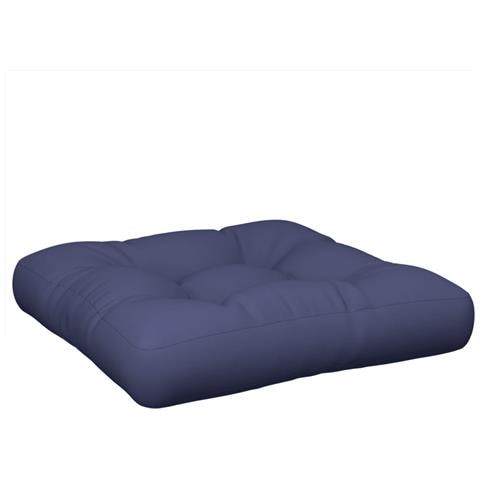 Cuscino Per Pallet Blu Marino 60x60x12 Cm In Tessuto - Foto 2
