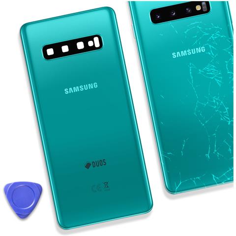 Vetro Posteriore Di Ricambio Per Samsung Galaxy S10 Compatibile - Foto 4