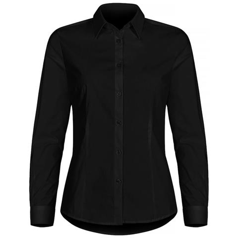 Stretch Shirt L /s Lady Nero Xs - Foto 1