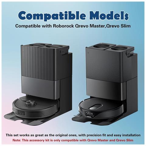 Kit Di Accessori Per Aspirapolvere Roborock Qrevo Master (multicolore) - Foto 2