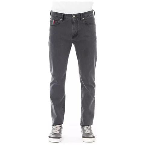 Jeans E Pantaloni In Cotone Grigio - W34 - Foto 1