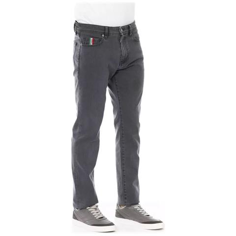 Jeans E Pantaloni In Cotone Grigio - W34 - Foto 2