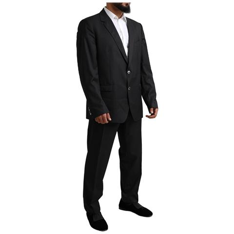 Abito 2 Pezzi Monopetto Martini Nero - It58 - Xxl - Foto 2