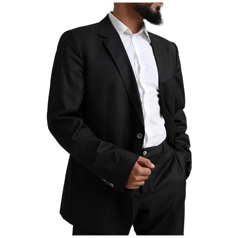 Abito 2 Pezzi Monopetto Martini Nero - It58 - Xxl - Foto 5