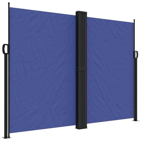 Tenda Da Sole Laterale Retrattile Blu 180x1200 Cm - Foto 2