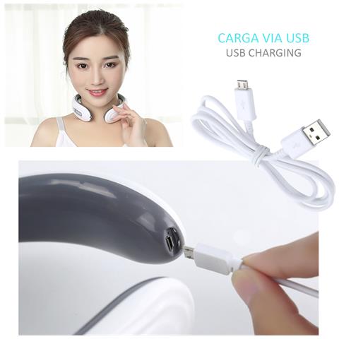 Massaggiatore Per Collo Jt-700 Con Modalità Calore E Impulso. - Foto 6