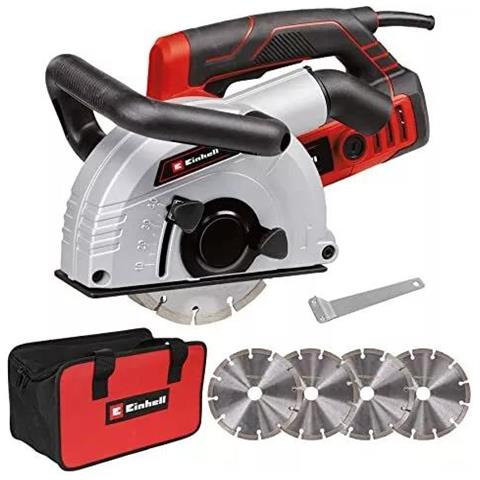 Scanalatore TE-MA 1700 1.700 W, regolazione larghezza di taglio fino a 38 mm, profondità di taglio fino a 40 mm, Soft Start, protezione da sovraccarico, 4 dischi da taglio diamantati inclusi - Foto 1