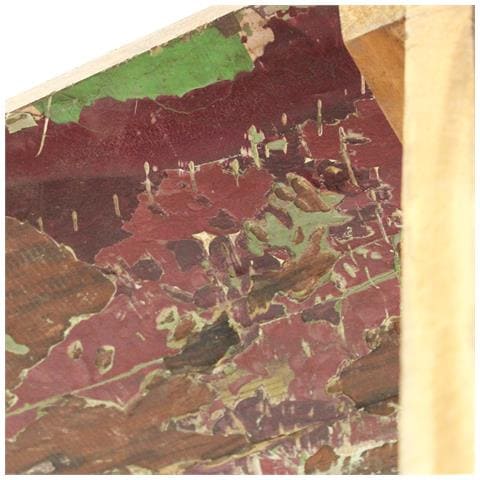 Winky - Mobile In Legno Riciclato Con 5 Ripiani Su Ruote - Foto 2