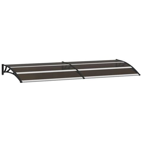 Lusso Casadino -  Pensilina Per Porta Nera 240x75 Cm In Pc - Foto 1