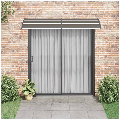 Lusso Casadino -  Pensilina Per Porta Nera 240x75 Cm In Pc - Foto 2