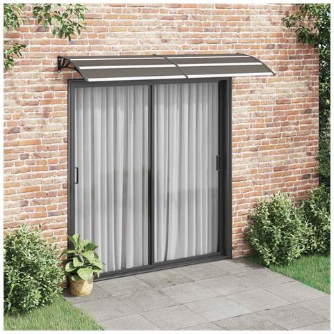 Lusso Casadino -  Pensilina Per Porta Nera 240x75 Cm In Pc - Foto 8