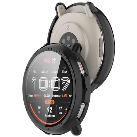 Custodia Per Huami Amazfit Active2 - Proteggi Schermo Integrato Black - Foto 1