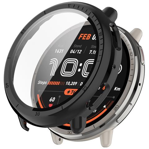 Custodia Per Huami Amazfit Active2 - Proteggi Schermo Integrato Black - Foto 3