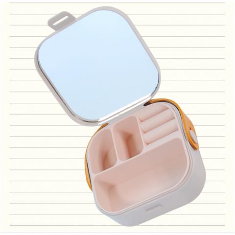 Portagioie In Silicone - Organizer Da Viaggio Per Orecchini, Anelli, Collane - Foto 1