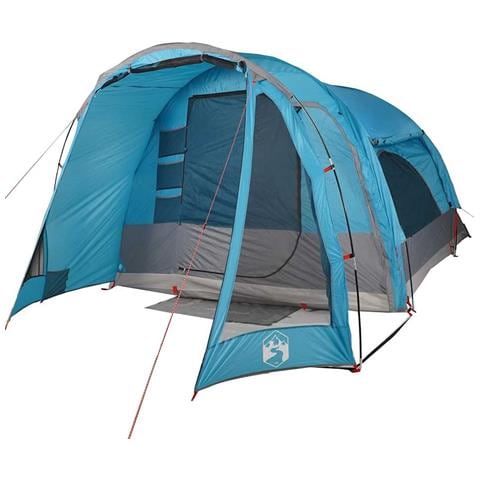 Tenda Familiare per 6 Persone Blu Impermeabile - Foto 2