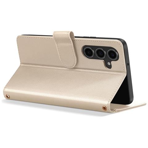 Custodia Folio Per Samsung Galaxy S24 / S25 Con Cerniera E Tracolla Rimovibile - Foto 2