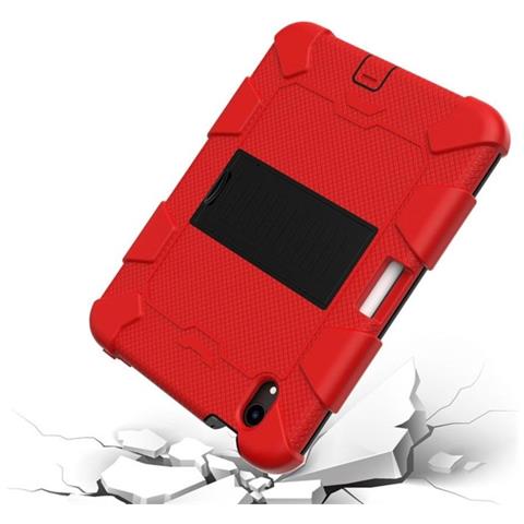 Custodia Per Ipad Mini 6 8.3"" Con Supporto E Tracolla Rossa - Foto 4