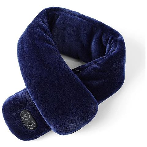 Scaldacollo Riscaldato Usb Con 3 Impostazioni Di Temperatura Blue - Foto 1