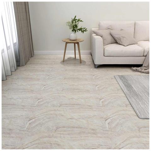 Tavole per Pavimenti 55 pcs Beige 5,11 m² PVC - Foto 2