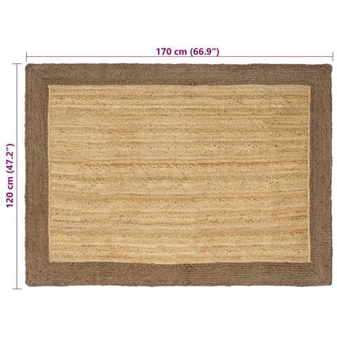 Tappeti per area Grigio 120 x 170 cm Juta - Foto 8