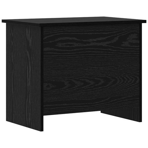 Cassa di stoccaggio Rovere Nero 60 x 40 x 50 cm - Foto 1