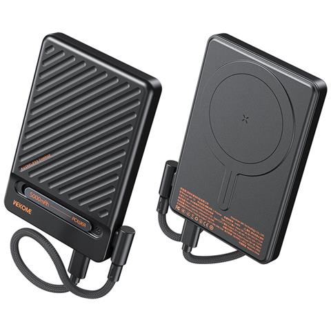 Power Bank - Nero, 5000 mAh - Foto 1