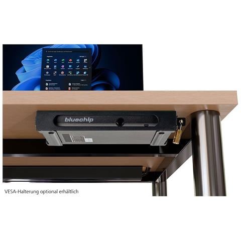 BUSINESSline M11100g-P Intel® N N100 8 GB DDR4-SDRAM 120 GB SSD Windows 11 Pro Mini PC Antracite, Nero - Foto 2