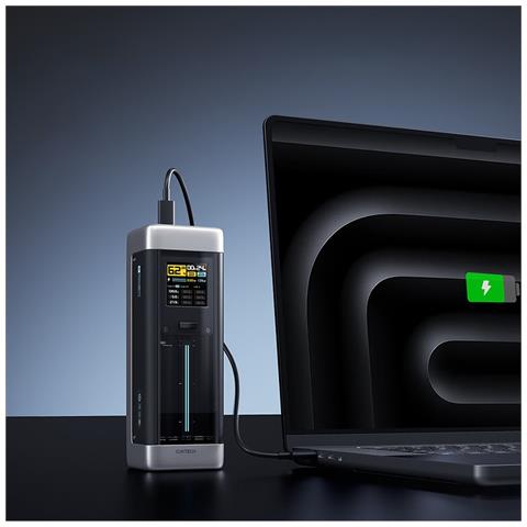 Batteria Esterna 25000 Mah 210 W Nera Cuktech - Foto 2