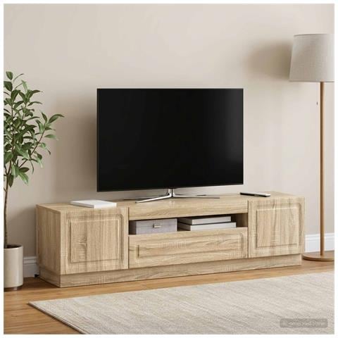 Mobile TV LED Rovere Sonoma Legno ingegnerizzato - Foto 2