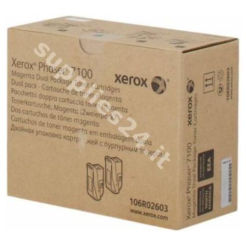 106R02603 Toner Originale Magenta per Phaser 7100 Capacità 9000 Pagine - Foto 2