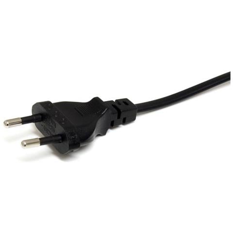 Cavo di alimentazione standard PC EU a V7 - Cavo di Rete PC IEC a C7 1m - femmina / maschio da 1m - Foto 2