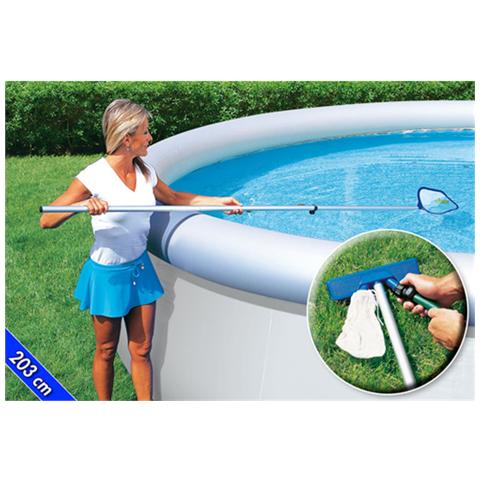 Kit di Manutenzione Aspiratore Pulizia per Piscine 203 cm - Foto 2