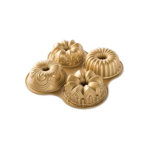 Stampo Antiaderente Per 4 Mini Torte - Quartetto - Foto 1