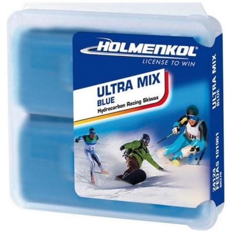 Holmenkol Ultramix Wax Blue Sciolina Caldo --8 / -20 - Foto 1