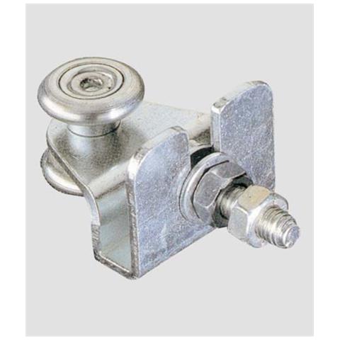 Carrello A 2 Cuscinetti Con Piastra - ? Mm 24 - 8 Ma - Foto 2