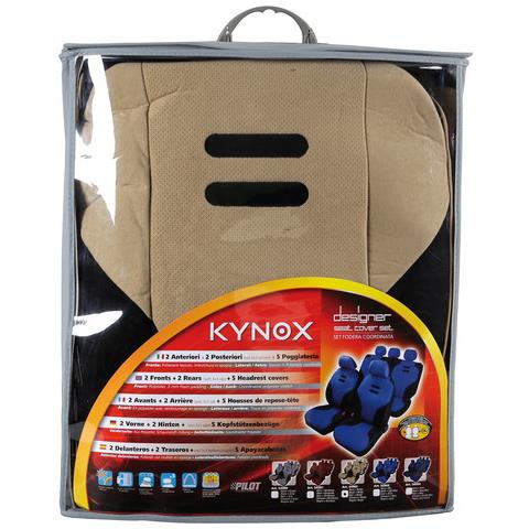 Set Fodere Kynox Nero+beige Coordinate, In Microfi - Foto 2
