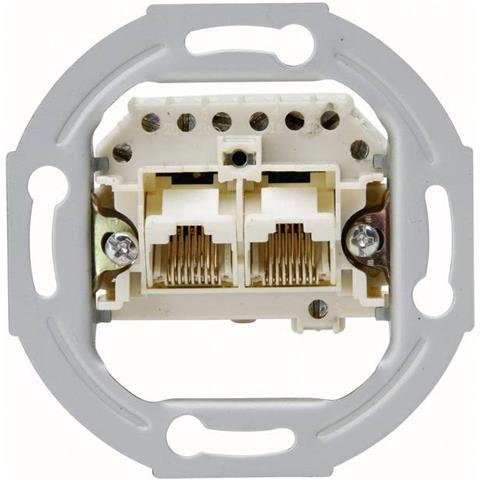 1 Pezzo Frutto Presa Uae-iae-isdn Alluminio - Foto 1